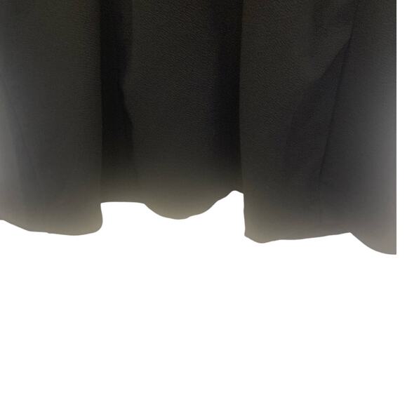 Maurices Cardigan Jacket 2X Black Open Front Notch Lapel Business Casual Classic - Picture 9 of 9